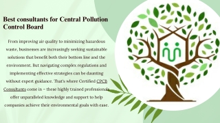 CPCB Consultants