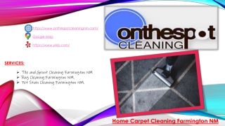 Home Carpet Cleaning Farmington NM