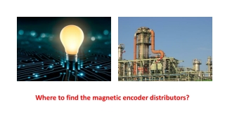 Where to find the magnetic encoder distributors