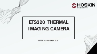 ETS320 Thermal Imaging Camera  Hoskin Scientific