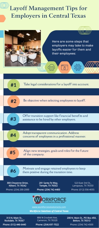 Layoff Management Tips for Employers in Central Texas
