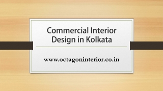 Commercial Interior Design in Kolkata