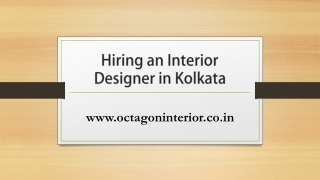 Hiring an Interior Designer in Kolkata