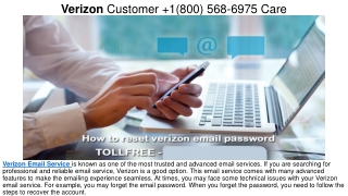 1(800) 568-6975 Verizon Customer Support