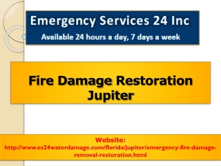 Fire Damage Restoration Jupiter