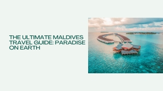 Maldives travel guide