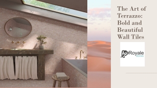 The Art of Terrazzo Bold and Beautiful Wall Tiles