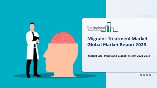 Migraine Treatment Market Size, Share, Trends And Growth Analysis Report 2032