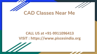 CAD Classes Near Me