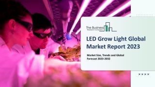 LED Grow Light Market 2023 - Share, Ongoing Trends, Size, Growth Rate