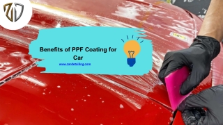 PPF Coating for Car Zar Detailing
