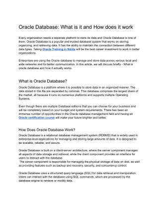 Oracle Database_ What is it and How does it work - Google Docs
