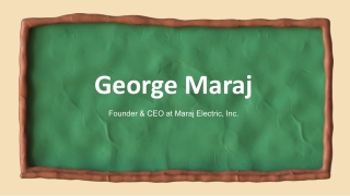 George Maraj - Expert in Business Administration