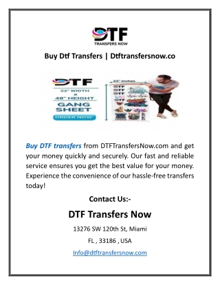 Buy Dtf Transfers  Dtftransfersnow