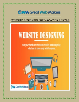 E-Commerce Website Designing Development for Vacation Rentals