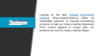 Canada Promotional Products Shop.fullypromoted.ca