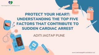 Top Five Factors that Contribute to Sudden Cardiac Arrest - Aditi Jagtap Pune