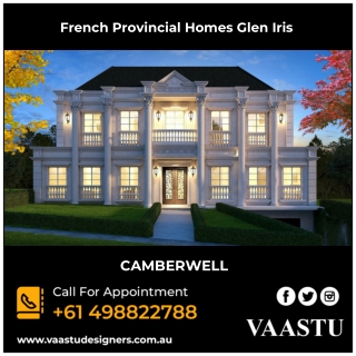 French Provincial Homes Glen Iris - Vaastu Designers