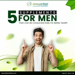 5 supplements for men that can be consumed better health