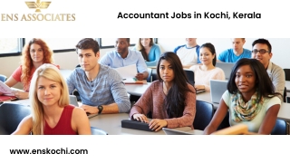 Accountant Jobs in Kochi, Kerala