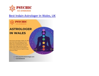 Best Indain Astrologer In Wales
