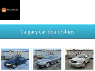 Calgary car dealerships