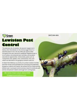 Lewiston Pest Control _ GPD