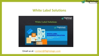 White Label Solutions