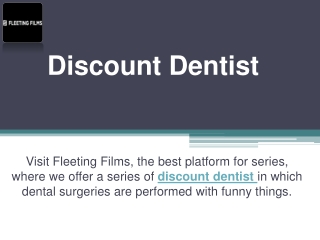 Discount Dentist