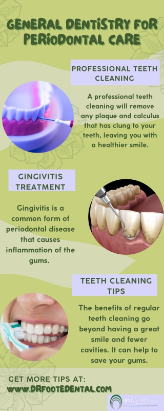 General Dentistry for PERIODONTAL CARE