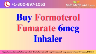 Buy Formoterol Fumarate 6mcg Inhaler