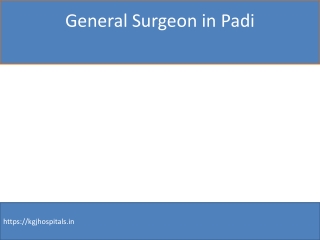 General Surgeon in Padi