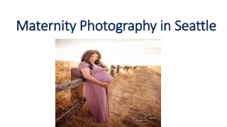 Maternity Photography in Seattle