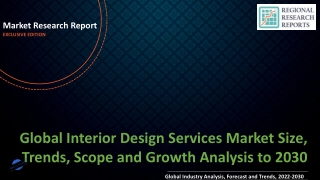 Interior Design Services Market Size, Trends, Scope and Growth Analysis to 2030