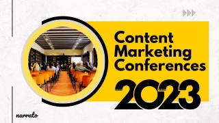 Top Content Marketing Conferences for 2023 [Updated for April 2023]