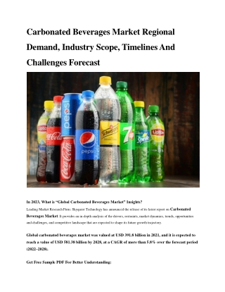 Carbonated Beverages Market