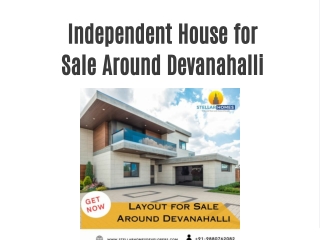 Independent House for Sale Around Devanahalli