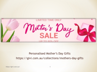 Personalised Gifts For Mothers Day - Customised for Mum | Givi Gifts