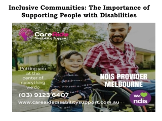 Disability Support Worker - Disability Support Melbourne