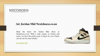 Air Jordan Mid Nextshoess.co.nz