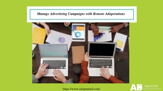 Manage Advertising Campaigns with Remote Adoperations