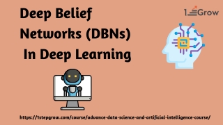 Deep Belief Networks in deep learning