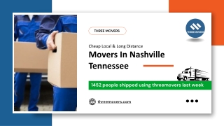 Cheap Local & Long Distance Movers In Nashville -Three Movers