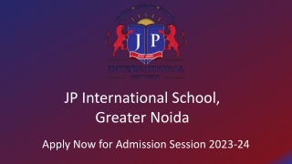 Nursery Admission open 2023-24