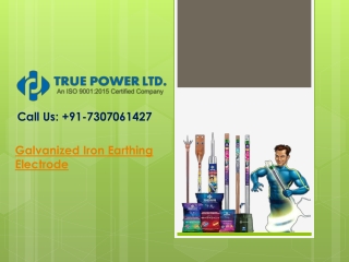 Get Top-Quality Galvanized Iron Earthing Electrodes