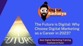 The Future is Digital Why Choose Digital Marketing as a Career in 2023