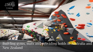 climbing wall construction