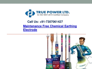 Maintenance Free Chemical Earthing Electrode