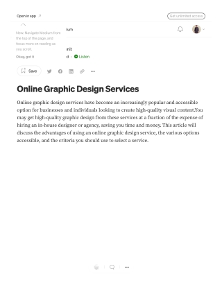 Online Graphic Design Services. Online graphic design services