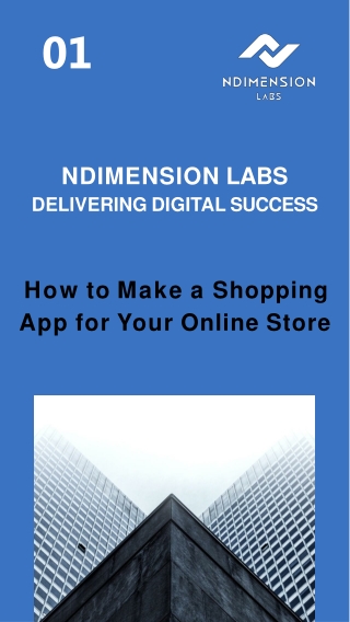 How to Make a Shopping App for Your Online Store